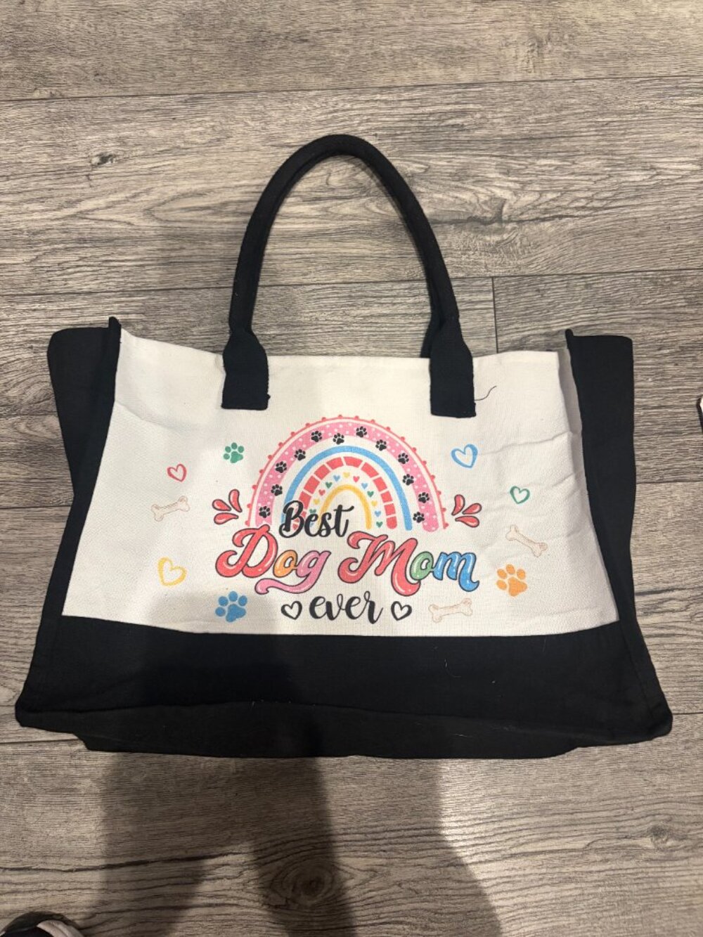 Best Dog Mom Ever Women's Tote Bag